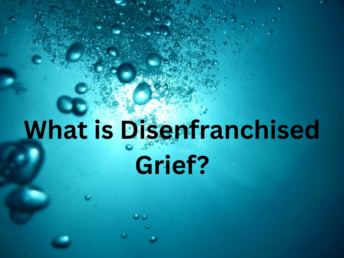 What is Disenfranchised Grief What is Disenfranchised Grief